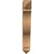 Ekena Millwork Funston Arts & Crafts Rough Sawn Bracket, Western Red Cedar, 4"W x 20"D x 28"H BKT04X20X28FST03RWR - alternate 2